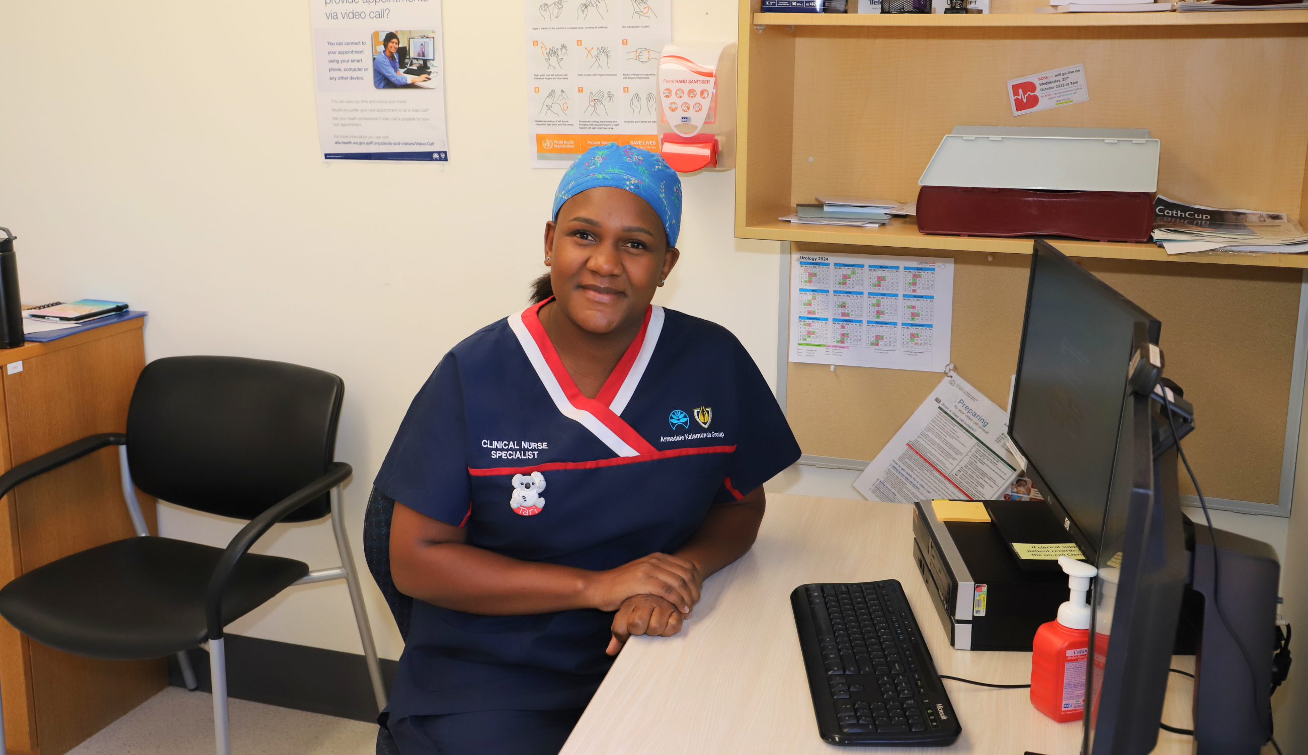 Picture of Tari Magunda leads the new Outpatient Stomal Wound Care Clinic